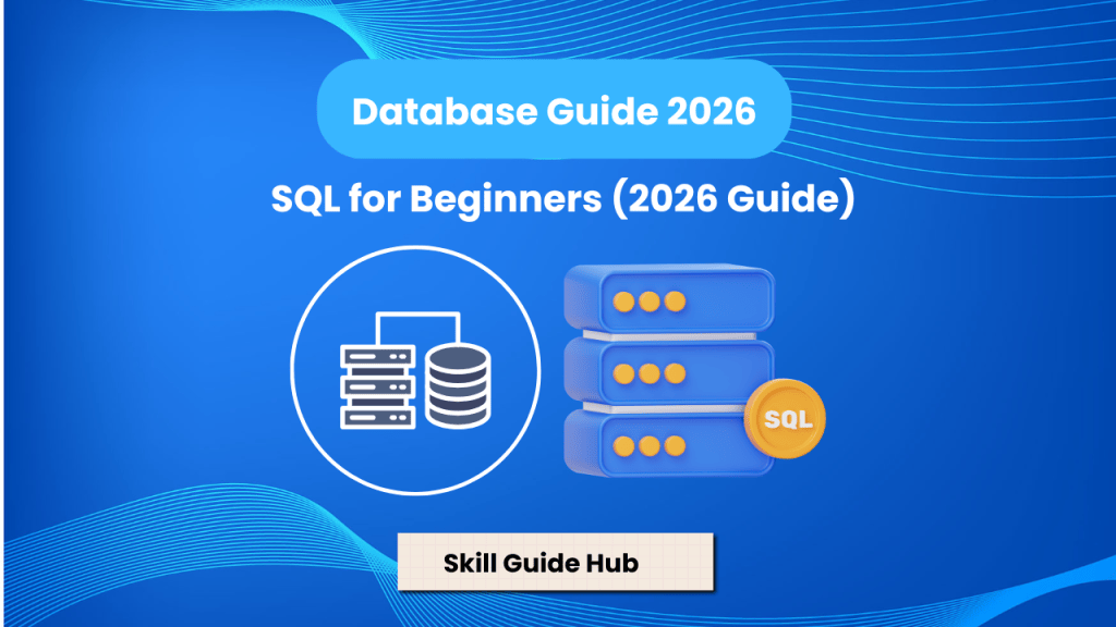 SQL basics for beginners 2026 with database queries and commands