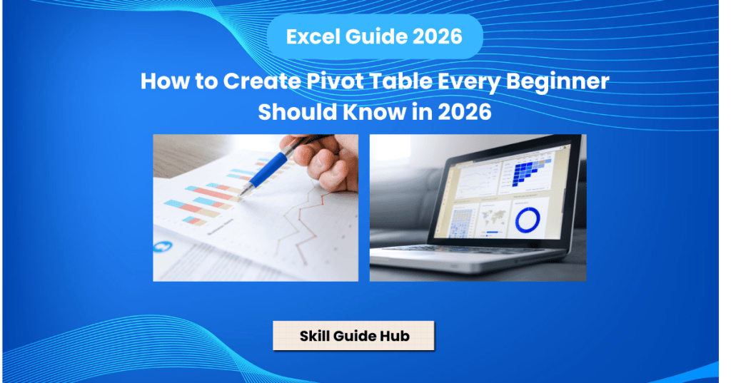 Pivot Table in Excel : Beginners Guide&nbsp;2026